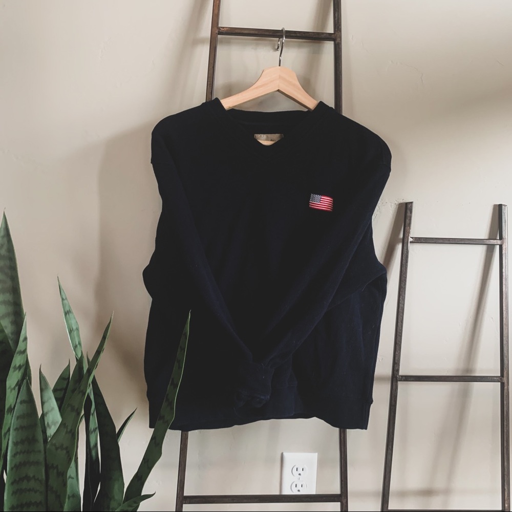 Vintage Flag Pullover